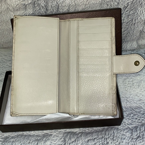 💛Gucci Long Wallet Guccissima Leather Beige💛 - Picture 8 of 12